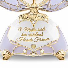 Load image into Gallery viewer, The Bradford Exchange Peter Carl Fabergé-Style Porcelain Egg For Mom Always In A Mother's Heart Music Box 6.5-inches - RCE Global Solutions