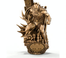 Load image into Gallery viewer, The Bradford Exchange DC Comics The HALL OF JUSTICE Sculpture Collection Issue #2: Batman Bronze Statue Handcrafted Limited Edition Collectible 9.5-inches