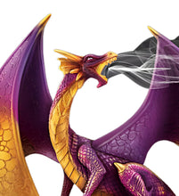 Load image into Gallery viewer, The Bradford Exchange Spellbinding Legends Incense Burner Collection Issue #1 Meticulously Hand Cast & Hand Painted Illuminated Dragon Sculpture 7-inches - RCE Global Solutions