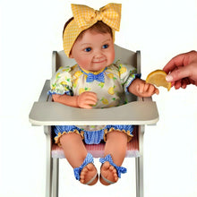 Load image into Gallery viewer, The Ashton-Drake Galleries Mommy's Main Squeeze Collectible Baby Doll with RealTouch® Vinyl with Hand-Rooted Hair Lemon Outfit and Poseable Body by Master Doll Artist Ping Lau 18-inches - RCE Global Solutions