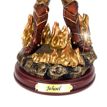 Load image into Gallery viewer, The Bradford Exchange Archangels of Light Cold-Cast Bronze Sculpture Collection Issue #32:'Jehoel: Fire of God' Inspired by Renaissance Art and with Artwork by Howard David Johnson 10-Inches - RCE Global Solutions