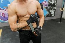 Load image into Gallery viewer, Skott Nemesis Evo2 Weightlifting Gloves with Integrated Wrist Wrap Support-Double Stitching for Extra Durability-Get Ripped with The Best Body Building Fitness and Exercise Accessories Unisex