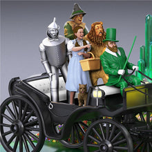 Load image into Gallery viewer, The Wizard of OZ Hand-Painted Musical Sculpture Featuring The Horse of A Different Color That Illuminates in Colors of Yellow, Red & Purple - RCE Global Solutions