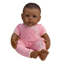 Load image into Gallery viewer, The Ashton-Drake Galleries So Truly Mine® Black Hair Brown Eyes Dark Skin Handcrafted with RealTouch® Vinyl Poseable and Weighted Baby Doll Collection Issue #11 by Master Doll Artist Linda Murray 15-inches - RCE Global Solutions