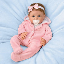 Load image into Gallery viewer, The Ashton - Drake Galleries Hopped Into My Heart Lifelike So Truly Real® Baby Girl Doll in Bunny Outfit Weighted Fully Poseable with Soft RealTouch® Vinyl Skin by Doll Artist Linda Murray 19"-Inches - RCE Global Solutions