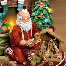 Load image into Gallery viewer, The Bradford Exchange "The True Meaning Of Christmas" Figurine Tabletop Christmas Decoration by Thomas Kinkade 10.5-Inches - RCE Global Solutions