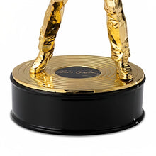 Load image into Gallery viewer, The Bradford Exchange Elvis: Comeback Special Handcrafted Cast-Metal Sculptures Issue #1 Golden Ion-plating with Album Base 7-inches - RCE Global Solutions