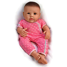 Load image into Gallery viewer, The Ashton-Drake Galleries So Truly Mine® Dolls For Girls Collection Issue #9: Black Hair Brown Eyes Baby Doll Handcrafted with RealTouch® Vinyl Skin and Hand-Painted Lifelike Features by Linda Murray 15-Inches - RCE Global Solutions