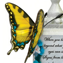 Load image into Gallery viewer, The Hamilton Collection Our Love Will Always Be Butterfly Bereavement Keepsake Figurine Collection Issue #2 by Lena Liu 6-inches - RCE Global Solutions