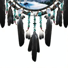 Load image into Gallery viewer, The Bradford Exchange Sacred Spirit Dreamcatcher Collector Plate Collection: Sacred Calling Glow-In-The-Dark Dreamcatcher Issue #2 by Robin Koni 16-Inches - RCE Global Solutions