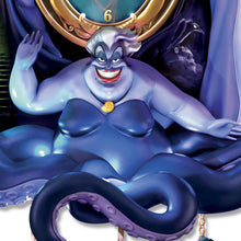 Load image into Gallery viewer, The Bradford Exchange Disney Timeless Treachery Sculptural Cuckoo Wall Clock Features 7 Favorite Villains LED Lights in 4 Colors Music and Changing Magic Mirror Face 22"-Inches - RCE Global Solutions