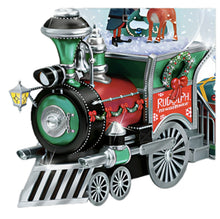 Load image into Gallery viewer, The Bradford Exchange Rudolph The Red-Nosed Reindeer Express Snowglobe Collection Issue #1 A Couple of Misfits Handcrafted Musical Train Car Snowglobes 4.5-Inches - RCE Global Solutions