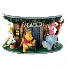 Load image into Gallery viewer, The Bradford Exchange Disney Classics Clock Tower Sculpture Collection Issue #3:The Hundred Acre Woods Hand-Painted Stacked Tower Featuring 31 Beloved Disney Characters Mickey Mouse, Winnie the Pooh, Snow White & More Tower Measures 14-inches