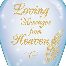 Load image into Gallery viewer, The Bradford Exchange Messages From Heaven Musical Comfort Jar With 365 Messsages Of Hope Heirloom Porcelain with Blue Ombre Finish and 22K-Gold Accents Plays Always In My Heart 7.25-inches - RCE Global Solutions