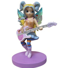 Load image into Gallery viewer, The Hamilton Collection Nixie Fairy Figurine Jasmine and the Flaming Pixies Collection Hand-Painted Fantasy Sculpture with Glitter Wings and Sparkling Gem Accents by Jasmine Becket-Griffith 4.5-inches