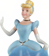 Load image into Gallery viewer, The Bradford Exchange Disney Forever Cinderella Heirloom Porcelain Bell Collection Magical 3D Cinderella Gown with 2D Movie Art Hand Sculpted & Hand Glazed Delightful Figurine 7.75-inches - RCE Global Solutions