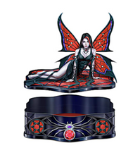 Load image into Gallery viewer, Anne Stokes GOTHIC Spider Web Fairy Keepsake SPIDER'S WEB BOX Arachnafairia - RCE Global Solutions