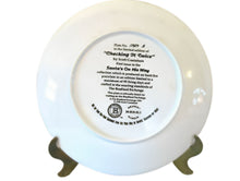 Load image into Gallery viewer, The Bradford Exchange Checking it Twice Santa's On His Way Christmas Plate Christmas Decorations by Artist Scott Gustafsonsd 8.25-Inches - RCE Global Solutions