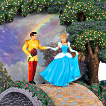 Load image into Gallery viewer, The Hamilton Collection Disney Cinderella 75th Anniversary Limited Edition Sculpture by Thomas Kinkade Studios 8-inches