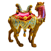 Load image into Gallery viewer, The Bradford Exchange Jeweled Nativity Figurine Collection Issue #9 Standing Camel Handcrafted Figurine with Over 100 Swarovski Crystals by Peter Carl Faberge Christmas Decorations 7.5-inches - RCE Global Solutions