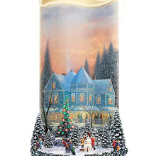 Load image into Gallery viewer, Thomas Kinkade Flurries of Light Candles with Snowflake Projectors - Love #3 - RCE Global Solutions