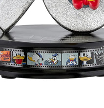 Load image into Gallery viewer, The Hamilton Collection Disney Donald Duck 90th Anniversary Rotating Sculpture Limited Edition 360-Degree Figure with Glitter Detailing 6.5-Inches - RCE Global Solutions