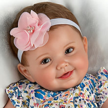 Load image into Gallery viewer, The Ashton-Drake Galleries Such A Doll Photo Contest Collection Issue #11: Harmony Collectible Baby Doll Handcrafted Lifelike with RealTouch® Vinyl and Hand-Rooted Hair by Ping Lau 18-inches - RCE Global Solutions