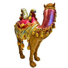 Load image into Gallery viewer, The Bradford Exchange Jeweled Nativity Figurine Collection Issue #9 Standing Camel Handcrafted Figurine with Over 100 Swarovski Crystals by Peter Carl Faberge Christmas Decorations 7.5-inches - RCE Global Solutions