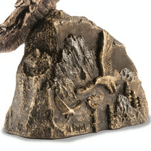 Load image into Gallery viewer, The Bradford Exchange High Country Cryer Artisan Bronze Eagle Sculpture Collection Exclusive Cold-Cast Bronze Creations Hand-Painted with Bronze Patina Finish by Hall of Fame Artist Ted Blaylock 6.5" W x 10" H - RCE Global Solutions
