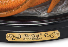 Load image into Gallery viewer, The Bradford Exchange Anne Stokes The Truth Dragon Sculpture Hand Cast and Handpainted with Removable 22 Carat Gold Plated Sword of Truth 9"-Inches - RCE Global Solutions