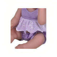 Load image into Gallery viewer, The Ashton-Drake Galleries Kimmy Needs A Cookie So Truly Real® Tiny Miracles™ Realistic Sculpture All-Vinyl Baby Doll with Hand-Painted Features Baby Hair and Lashes Just A Little Loving Collection Issue #4 by Master Doll Artist Cindy McClure 6.25-inches - RCE Global Solutions