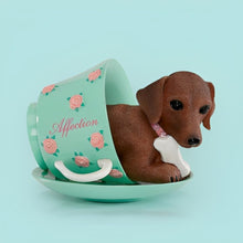 Load image into Gallery viewer, The Hamilton Collection A Spot of Affection Dachshund Dog Figurine - RCE Global Solutions