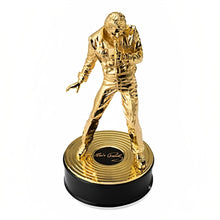 Load image into Gallery viewer, The Bradford Exchange Elvis: Comeback Special Handcrafted Cast-Metal Sculptures Issue #1 Golden Ion-plating with Album Base 7-inches - RCE Global Solutions