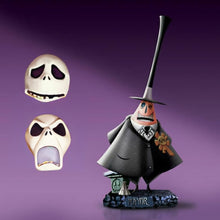 Load image into Gallery viewer, The Bradford Exchange Disney The Nightmare Before Christmas Mayor Of Halloween Town Sculpture with Interchangeable Jack Skellington Heads 12"-Inches - RCE Global Solutions