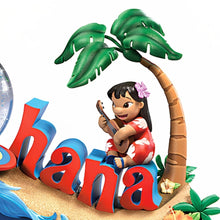 Load image into Gallery viewer, The Bradford Exchange Disney Lilo & Stitch Ohana Means Family Musical Glitter Globe 5.5-inches - RCE Global Solutions