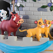 Load image into Gallery viewer, The Bradford Exchange Disney Timeless Magic Musical Wall Cuckoo Clock Masterpiece Handmade With 43 Rotating Characters Castle Windows Light Up Plays Melody A Dream is a Wish Your Heart Makes 20-Inches - RCE Global Solutions