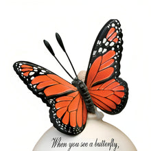 Load image into Gallery viewer, The Hamilton Collection Always Near and Very Dear Butterfly Bereavement Keepsake Figurine Collection Issue #1 by Lena Liu 6-inches - RCE Global Solutions
