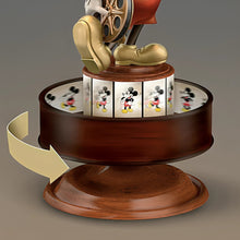 Load image into Gallery viewer, Disney Mickey Mouse Lamp with Spinning Animation Base and Silhouette Shade by The Bradford Exchange - RCE Global Solutions