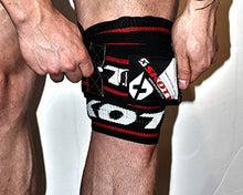 Load image into Gallery viewer, Skott Constrictor Knee Wraps Heavy Duty Knee Support Straps for Weightlifting Powerlifting & Squats Comfortable Gym Wraps Unisex One Size Fits All