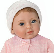 Load image into Gallery viewer, The Ashton-Drake Galleries Little Ellie Tiny Miracles Lifelike Baby Girl Doll Realistic Hand Rooted Hair Fully Poseable with Soft RealTouch® Vinyl Skin and Bean Bag Body Ages 3 and Up 10"-Inches - RCE Global Solutions