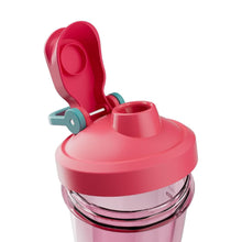 Load image into Gallery viewer, VOLTRX VortexBoost Electric Shaker Bottle, USB C Rechargeable Protein Shake Mixer, Shaker Cups for Protein Shakes and Meal Replacement Shakes, BPA-Free, Made with Tritan, Candy Pink, 24oz