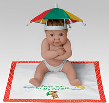 Load image into Gallery viewer, The Ashton-Drake Galleries Don't Rain On My Parade Cute Hats Off To You Collection Baby Doll Crafted by Master Sculptor Sherry Rawn 5 1/2- inches - RCE Global Solutions