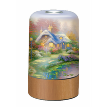 Load image into Gallery viewer, The Bradford Exchange Tranquil Moments Accent Lamp Collection "Everett's Cottage" Issue #1 Touch Activated Lamp by Thomas Kinkade 5.75"H x 3.5"W - RCE Global Solutions