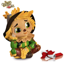 Load image into Gallery viewer, The Ashton-Drake Galleries The Wonderful Tots of OZ Figure Collection Issue #4: Scarecrow Tot Figure Handcrafted and Hand-painted Collectible Tots 3.5-Inches - RCE Global Solutions