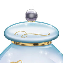 Load image into Gallery viewer, The Bradford Exchange Messages From Heaven Musical Comfort Jar With 365 Messsages Of Hope Heirloom Porcelain with Blue Ombre Finish and 22K-Gold Accents Plays Always In My Heart 7.25-inches - RCE Global Solutions