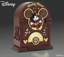 Load image into Gallery viewer, The Bradford Exchange Disney Mickey Mouse Retro Sculpture Collection Issue #1: 1928 Original Retro Radio Handcrafted Vintage-Inspired Radio with Lights and Disney Music 6-Inches - RCE Global Solutions