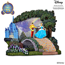 Load image into Gallery viewer, The Hamilton Collection Disney Cinderella 75th Anniversary Limited Edition Sculpture by Thomas Kinkade Studios 8-inches