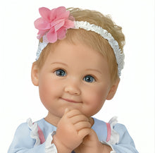 Load image into Gallery viewer, The Ashton-Drake Galleries Story Time with Maria Baby Doll Lifelike RealTouch® Vinyl with Hold That Pose!® Technology and Custom Fairytale Dress by Ping Lau 17.5-Inches - RCE Global Solutions