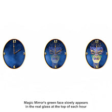 Load image into Gallery viewer, The Bradford Exchange Disney Timeless Treachery Sculptural Cuckoo Wall Clock Features 7 Favorite Villains LED Lights in 4 Colors Music and Changing Magic Mirror Face 22"-Inches - RCE Global Solutions