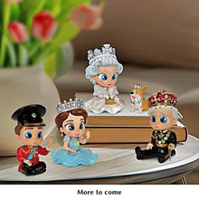 Load image into Gallery viewer, The Ashton-Drake Galleries King Charles Figurine from Whimsical House of Windsor Tots Collection Issue #4 Handcrafted Hand-Painted Royal Family Collectible with Custom Fabric Accents 4-inches - RCE Global Solutions